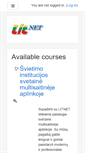 Mobile Screenshot of moodle.litnet.lt