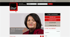 Desktop Screenshot of litnet.co.za